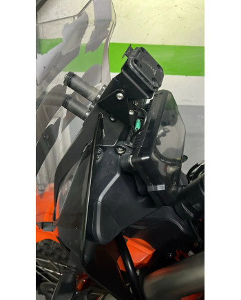 Soporte Display KTM 790 - 890 para Anclaje AMPS o Carplay